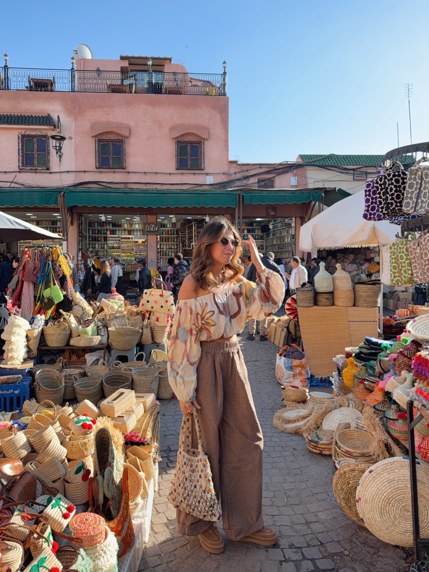 Sunset at Jemaa el-Fna Marrakech, cultural heart before starting desert tours from Marrakech
